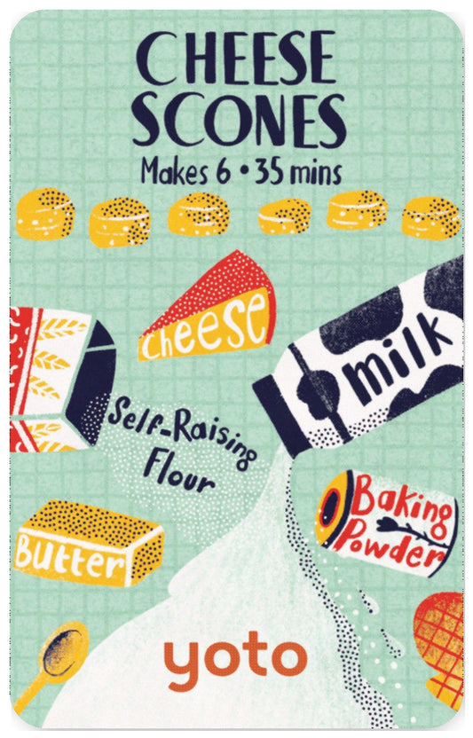 Baking with Yoto - Cheese Scones