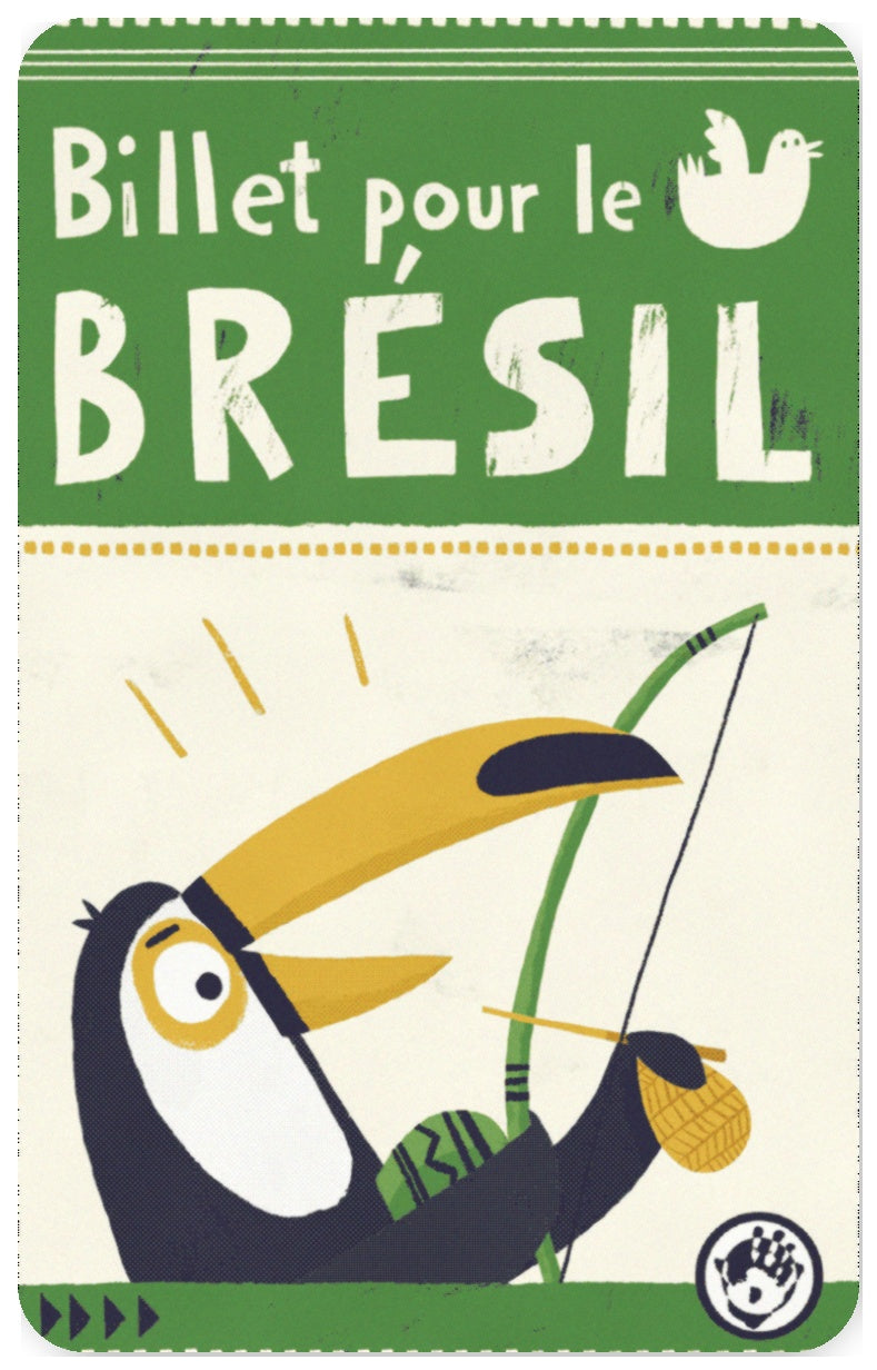 Billet pour le Brésil