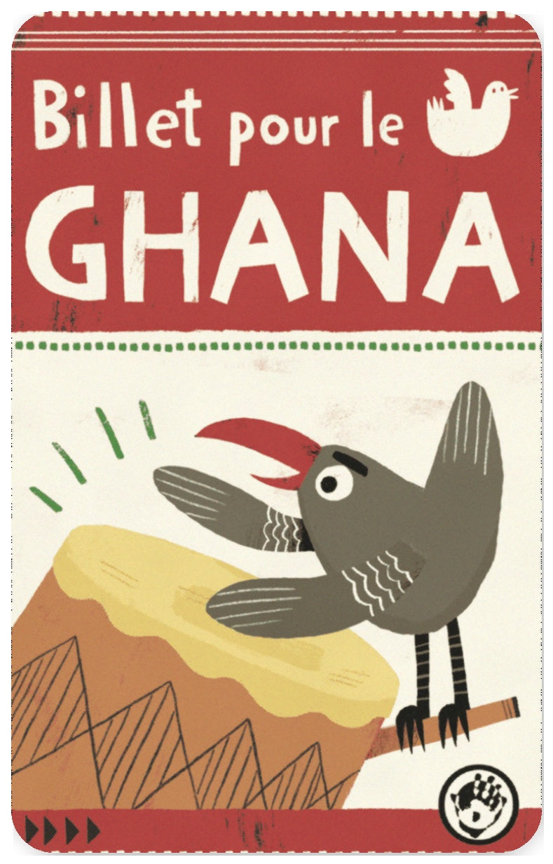 Billet pour le Ghana