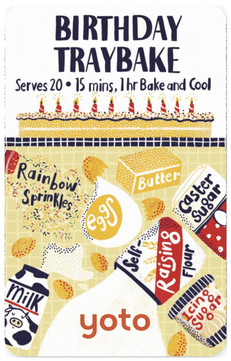 Birthday Traybake