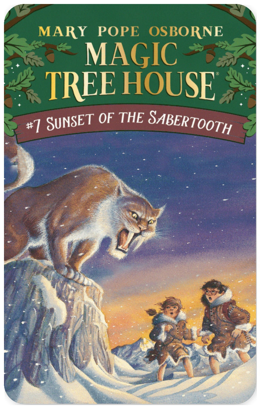 Magic Tree House - Sunset of the Sabertooth