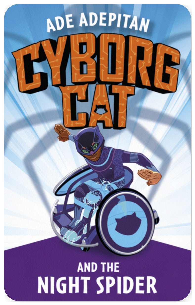 Cyborg Cat and the Night Spider
