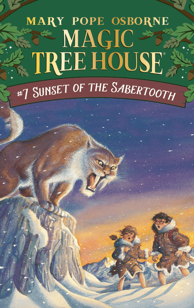 Magic Tree House - Sunset of the Sabertooth