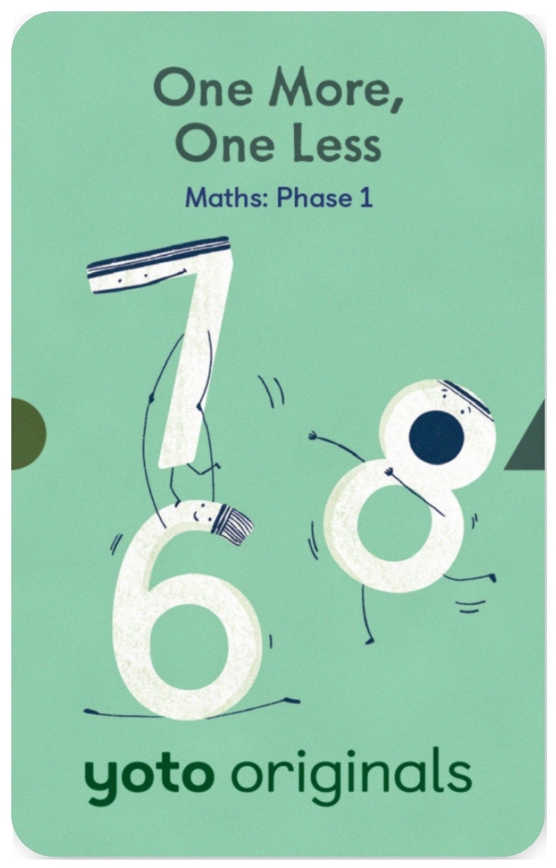 Maths Phase 1 One More, One Less