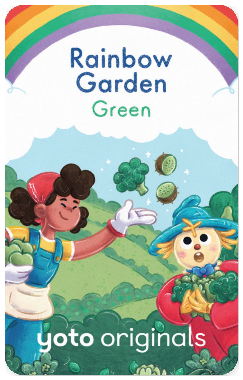 Rainbow Garden Green